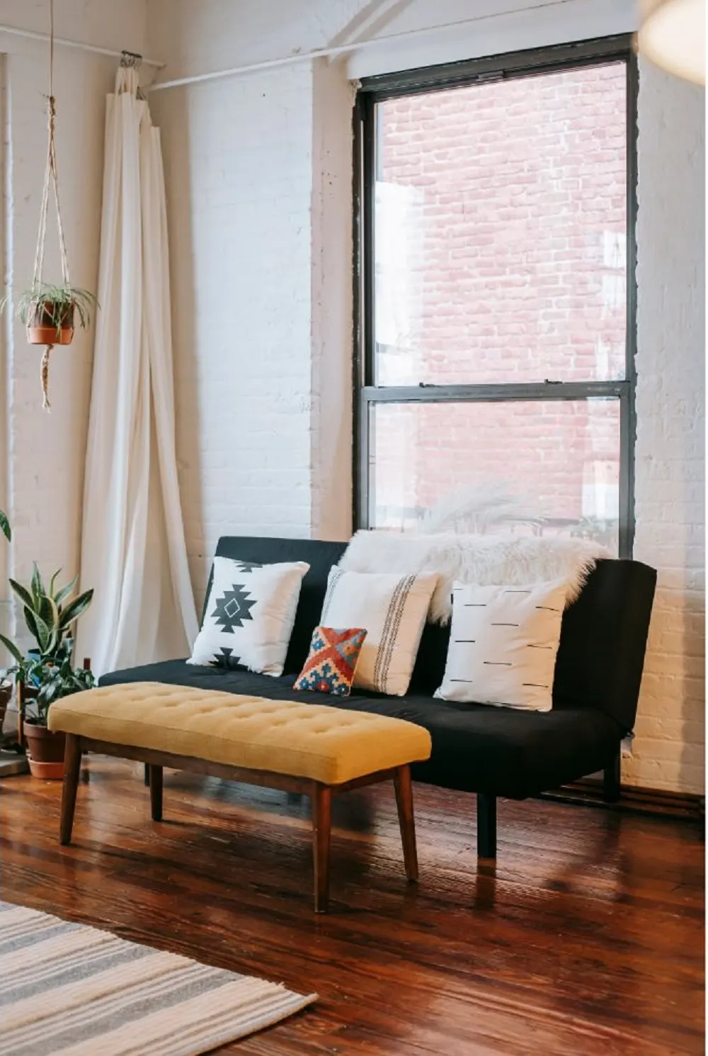 Armless Sofa For a Small Home