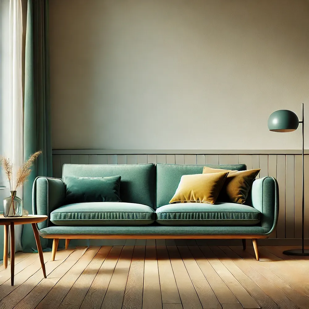Mid-Century Modern Sofa For a Small Home