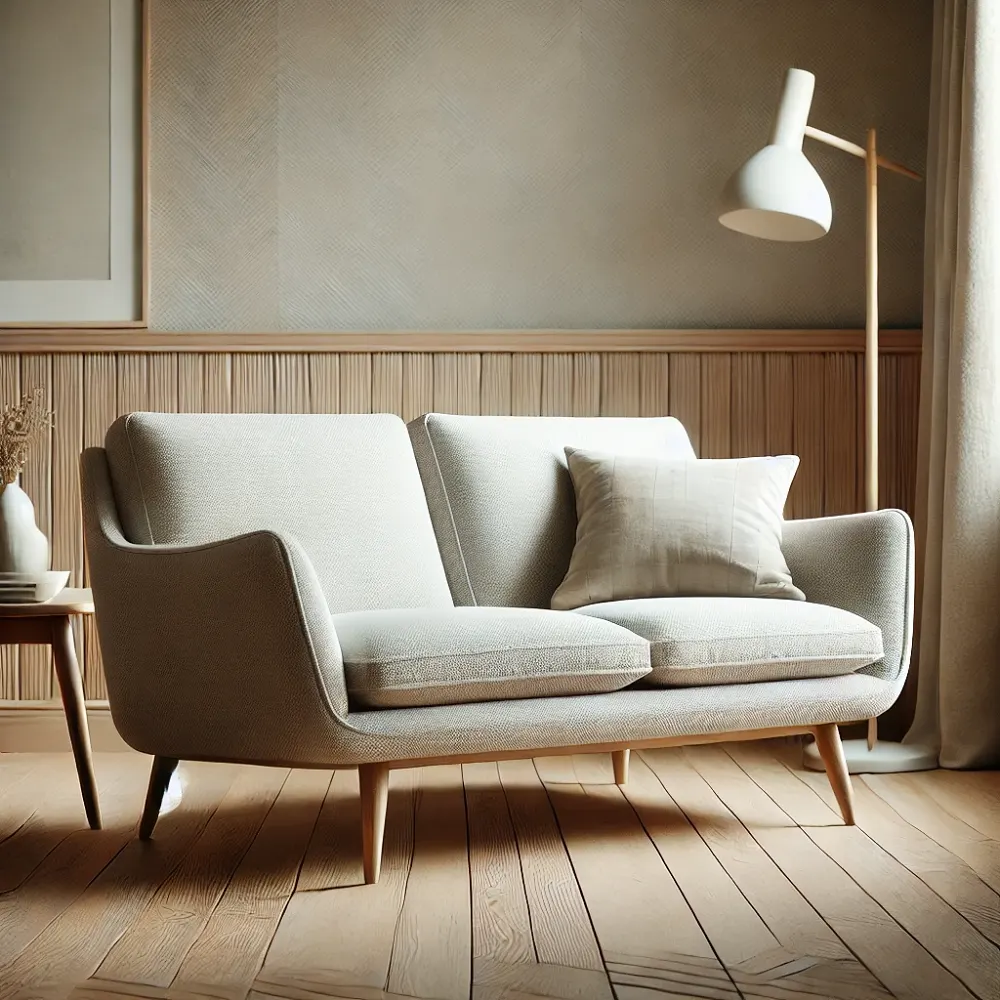 Mid-Century Modern Sofa For A Small Home