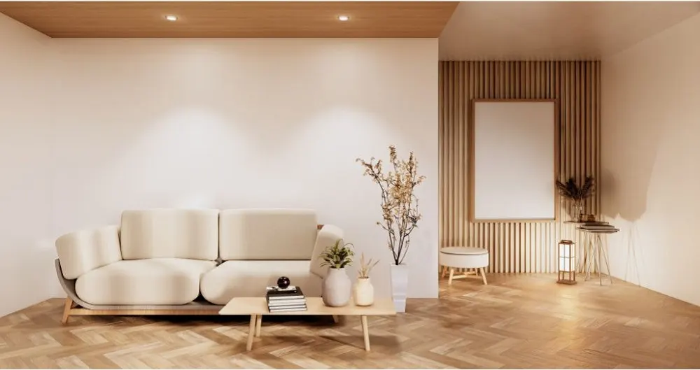 Slim-Profile Sofa For A Small Home