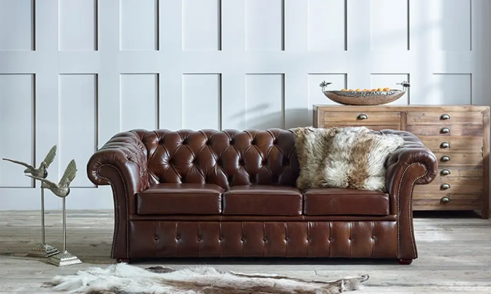 Cassa Imperia leather chesterfield Cassa Imperia leather chesterfield