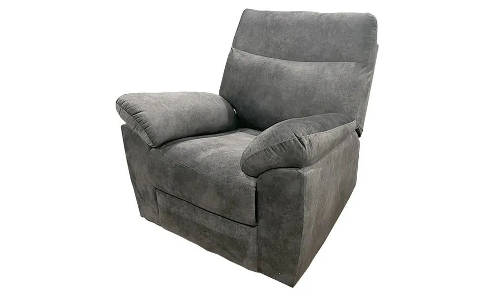 Tekkashop GURC1660GY Fabric Recliner Sofa in Grey Colour Tekkashop GURC1660GY Fabric Recliner Sofa in Grey Colour