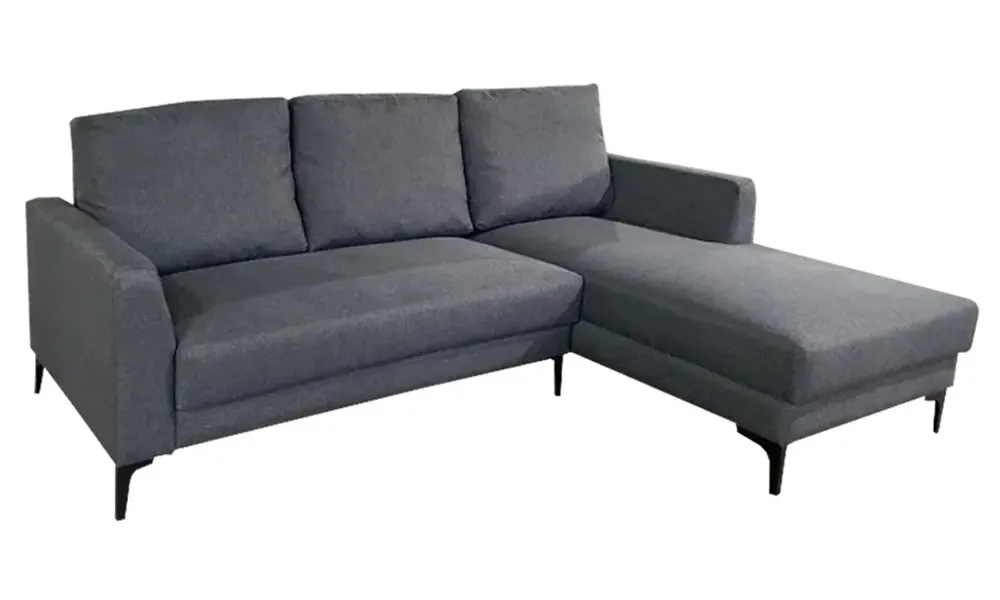 NOTTI NTSF15 Remolic Modern Condo Linen Fabric L Shaped Sofa NOTTI NTSF15 Remolic Modern Condo Linen Fabric L Shaped Sofa