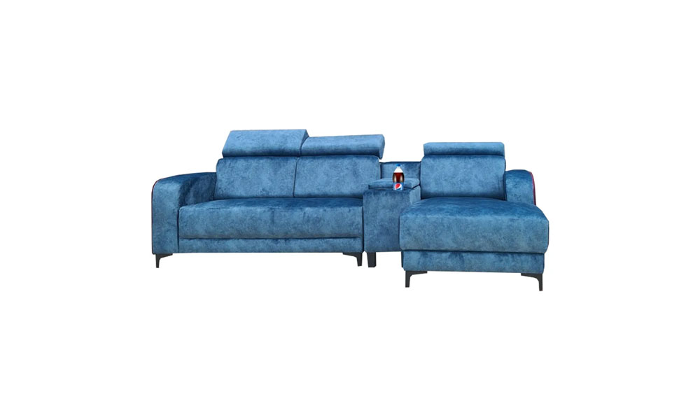 NOTTI NTS880 Malaysia Ella Style L Shape Velvet Fabric Sofa with Adjustable Headrest (Pre-Order) NOTTI NTS880 Malaysia Ella Style L Shape Velvet Fabric Sofa with Adjustable Headrest (Pre-Order)
