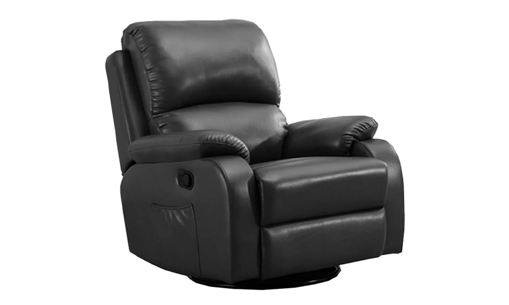 Tekkashop GDSS1760 Bulky Type XL Single Seater Leather Sofa Recliner Armchair Lounge Chair
