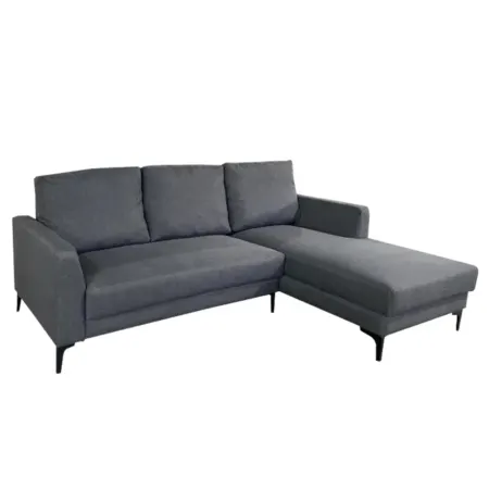 NOTTI NTSF15 Remolic Modern Condo Linen Fabric L Shaped Sofa (Pre-Order)