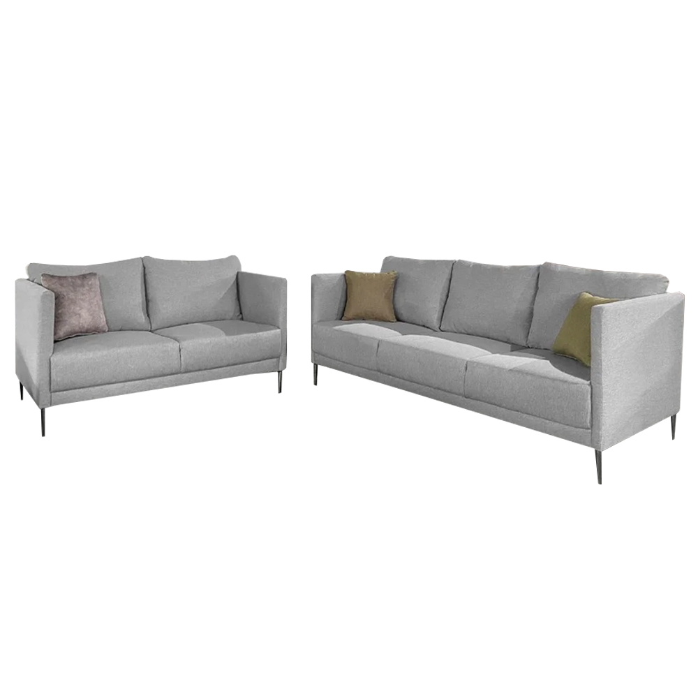 NOTTI NTSF10 French Style Neat Pillow Cushion 2+3 Seater Sofa (Pre-Order)