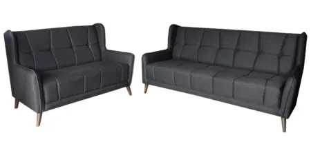 NOTTI NTSF690 Christopher Mo High Back Linen Fabric Style 2+3 Seater Sofa (Pre-Order)