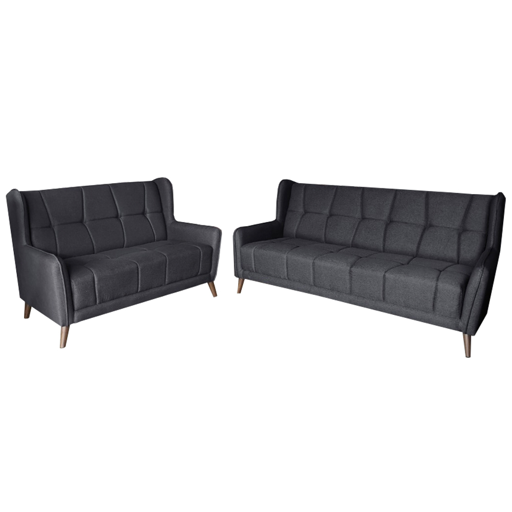 NOTTI NTSF690 Christopher Mo High Back Linen Fabric Style 2+3 Seater Sofa (Pre-Order)