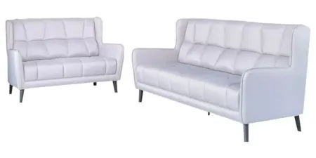 NOTTI NTSF690 Elly Designer High Back PU Leather 2+3 Seater Sofa (Pre-Order)
