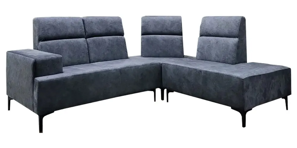 NOTTI NTSF940 Mountain View Inspired Design Velvet Fabric L Shaped Sofa (Pre-Order)