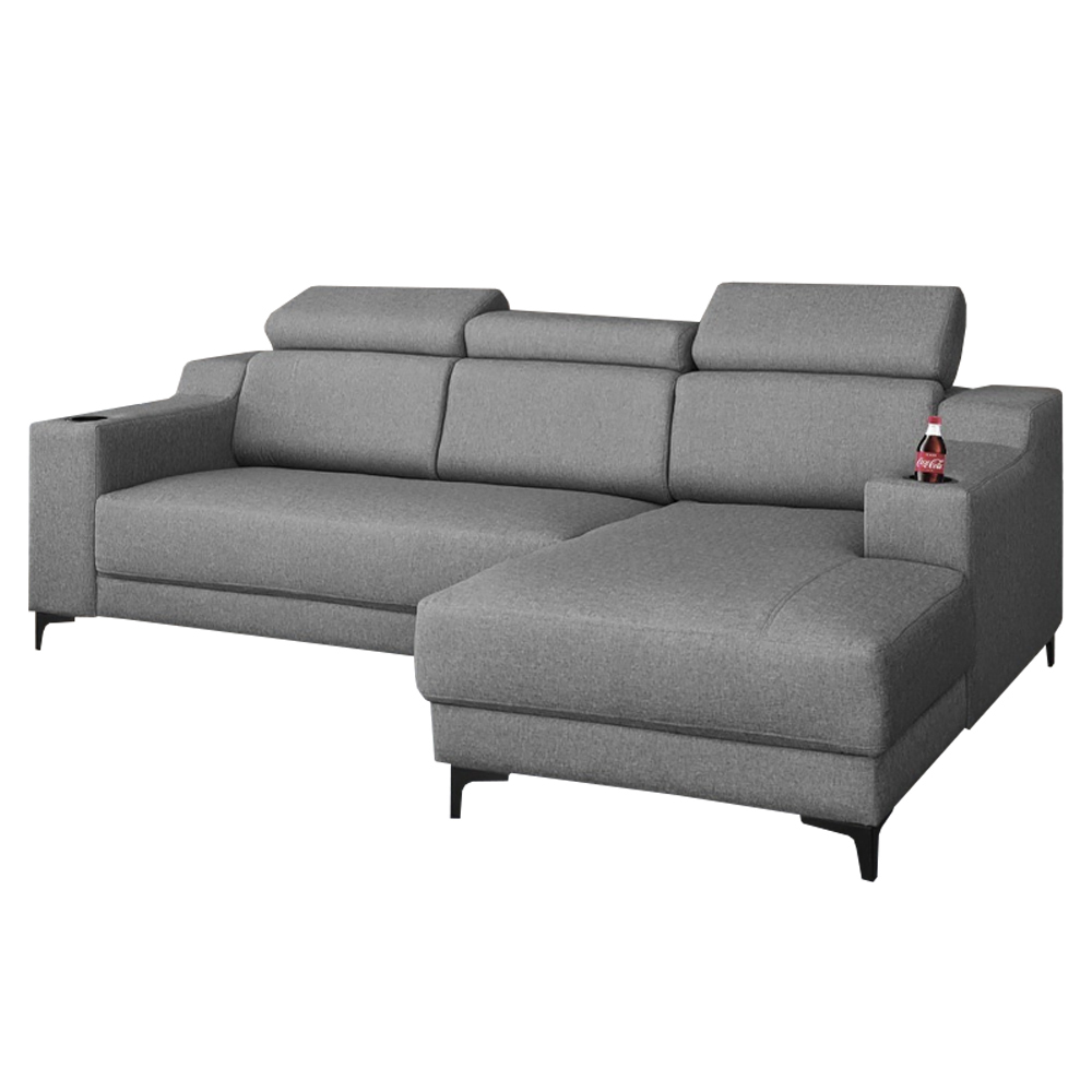 NOTTI NTSF689 Louis Style TV Couch Linen Fabric Corner L Shape Sofa (Pre-Order)