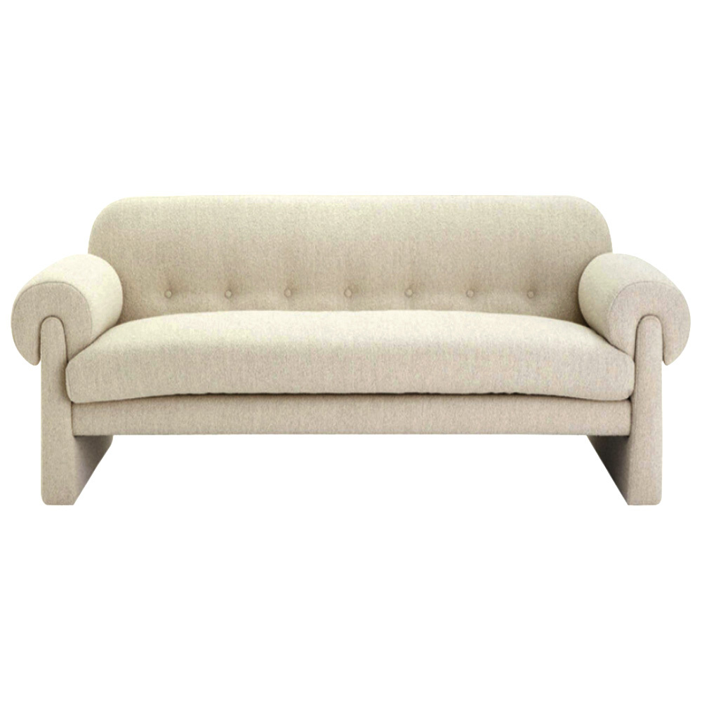 Nottisofa CTSFD6 Awassi Sheep's Horns Style 1+3 Fabric Cushion Seater Sofa (Pre-Order)
