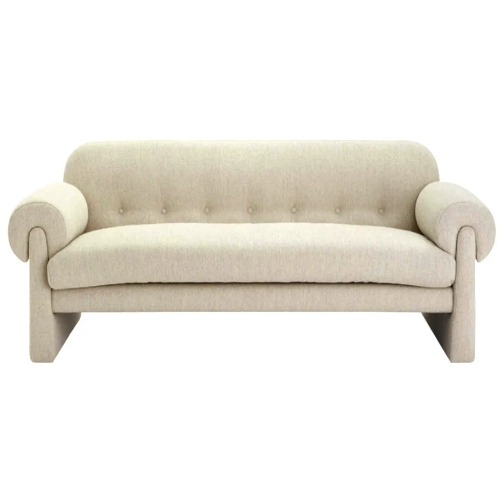Nottisofa CTSFD6 Awassi Sheep's Horns Style 1+3 Fabric Cushion Seater Sofa (Pre-Order)