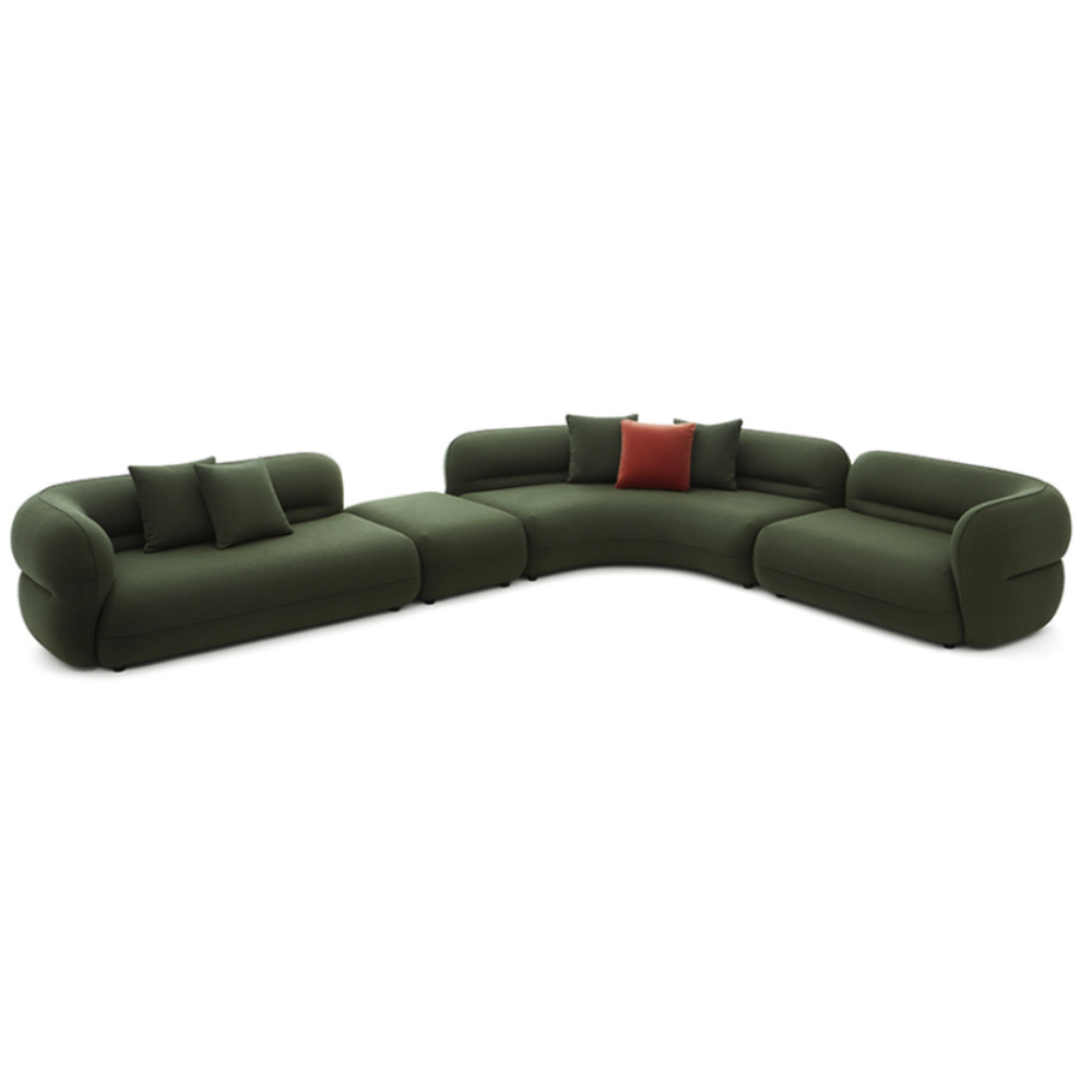 Nottisofa CTSF1011 Australian Designer Lily Inspired Bulky Style Modular Combination Fabric Cushion Sofa (Pre-Order) - Image 3