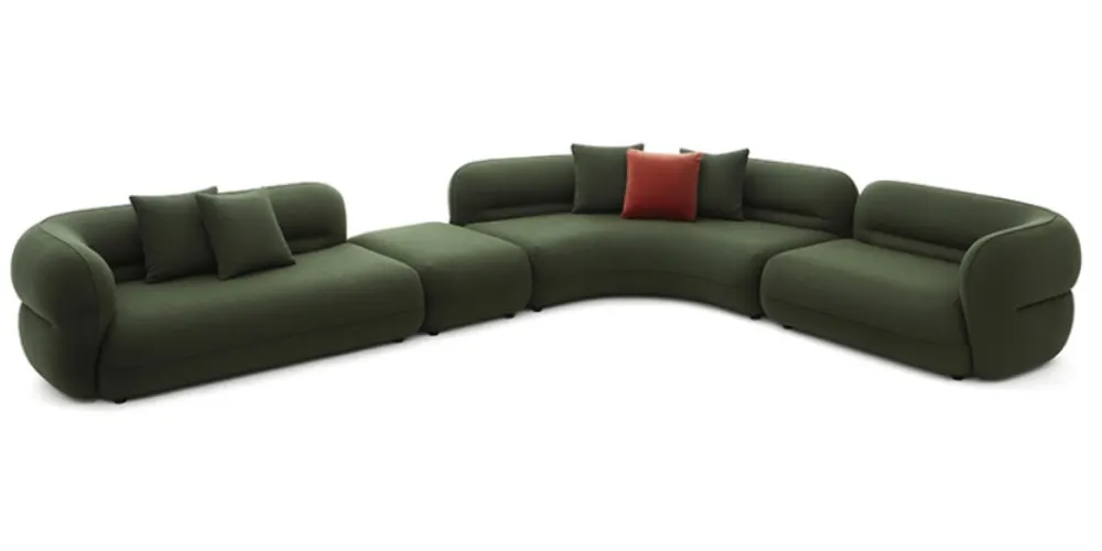 Nottisofa CTSF1011 Australian Designer Lily Inspired Bulky Style Modular Combination Fabric Cushion Sofa (Pre-Order) - Image 3