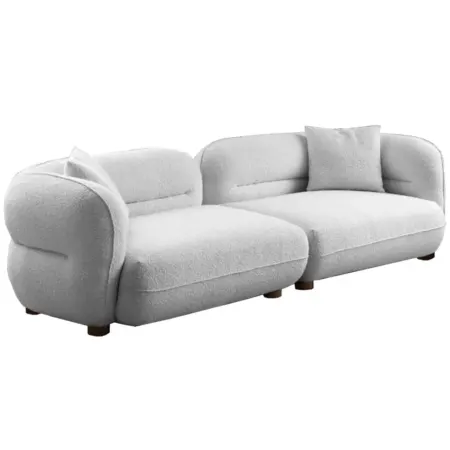 Nottisofa CTSF1011 Australian Designer Lily Inspired Bulky Style Modular Combination Fabric Cushion Sofa (Pre-Order)