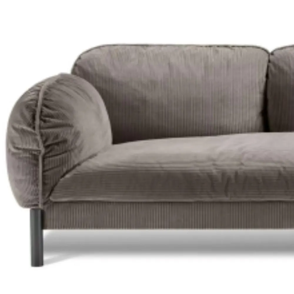 Tekkashop CTSF1005 Lollipop Pillow Shaped Style 1+2+3 Seater Fabric Cushion Sofa (Pre-Order) - Image 2