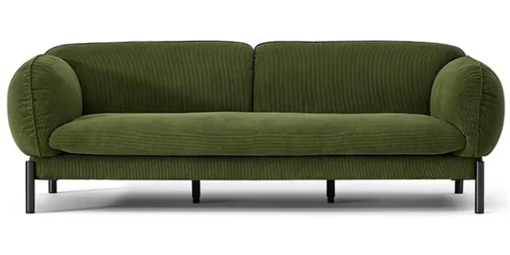 Tekkashop CTSF1005 Lollipop Pillow Shaped Style 1+2+3 Seater Fabric Cushion Sofa (Pre-Order) - Image 3
