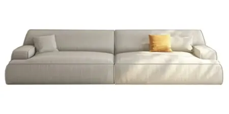 Nottisofa CTSFD10 Hotel Big Bulky Daman Designer Style 3 Seater Fabric Cushion Sofa (Pre-Order)