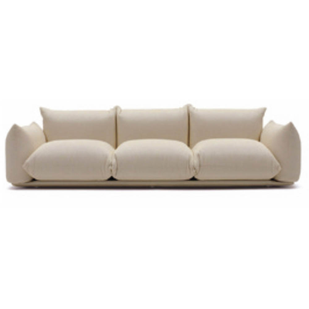 Nottisofa CTSF8880 Benithem Bulky Pillow Cushion Style Designer 1+2+3 Seater Fabric Cushion Sofa (Pre-Order)