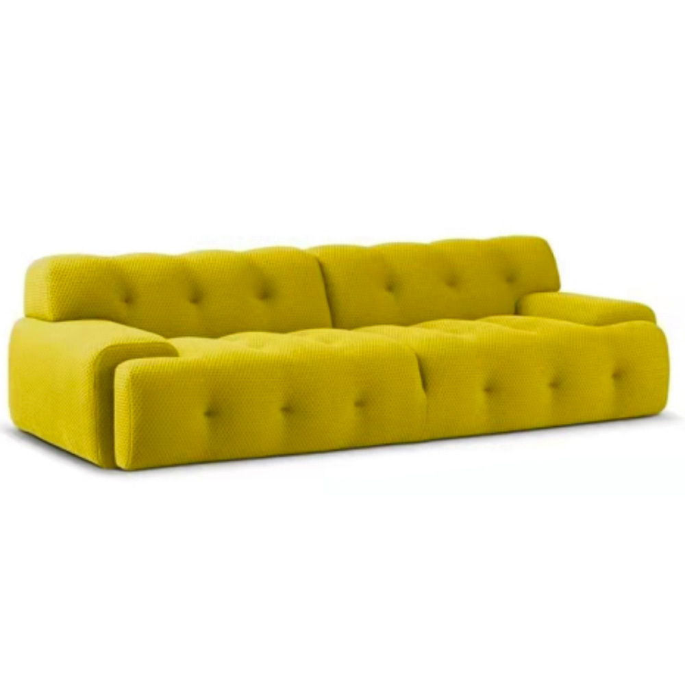 Nottisofa CTSF8882 Biscuit Style Designer 1+2+3 Seater Fabric Cushion Sofa (Pre-Order) - Image 2