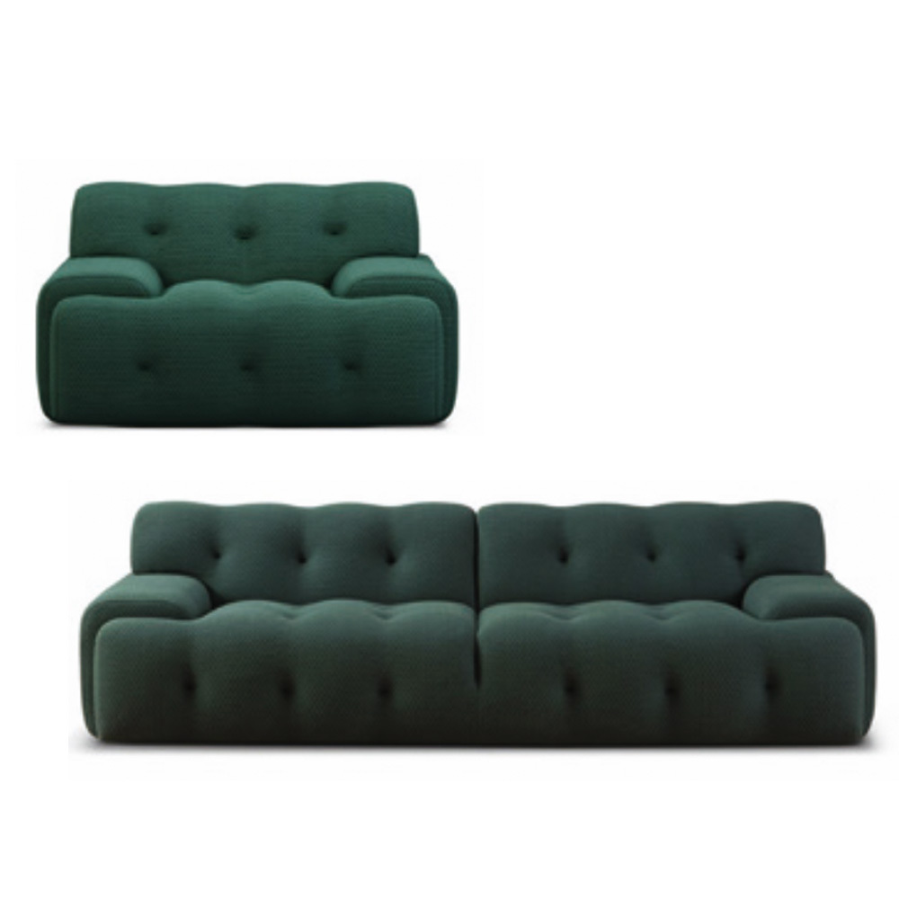 Nottisofa CTSF8882 Biscuit Style Designer 1+2+3 Seater Fabric Cushion Sofa (Pre-Order) - Image 3