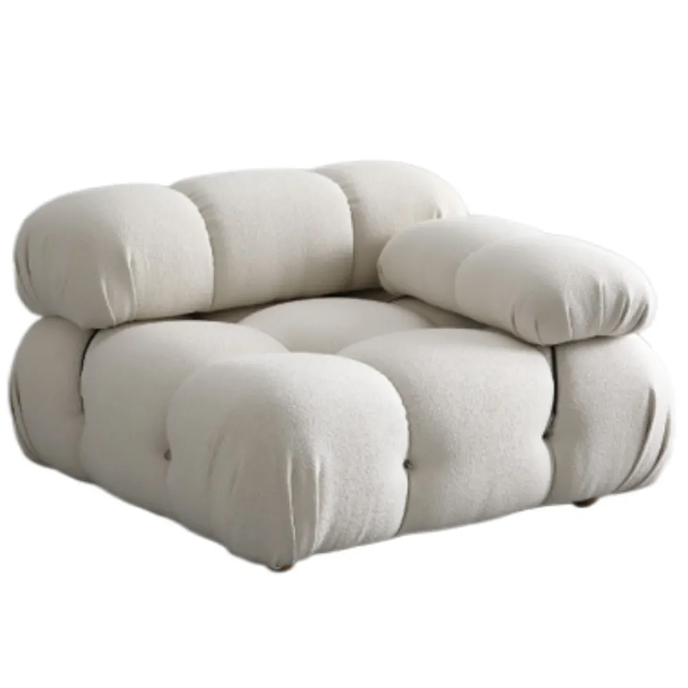 Nottisofa CTSF8872 Cloudy Button-Tuff Infused Designer Fabric Cushion Lounge Modular Seater Sofa (Pre-order) - Image 2