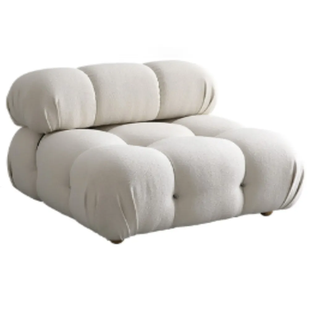Nottisofa CTSF8872 Cloudy Button-Tuff Infused Designer Fabric Cushion Lounge Modular Seater Sofa (Pre-order) - Image 3