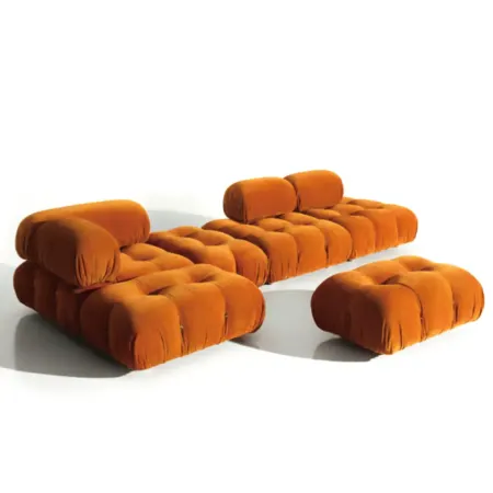 Nottisofa CTSF8872 Cloudy Button-Tuff Infused Designer Fabric Cushion Lounge Modular Seater Sofa (Pre-order)