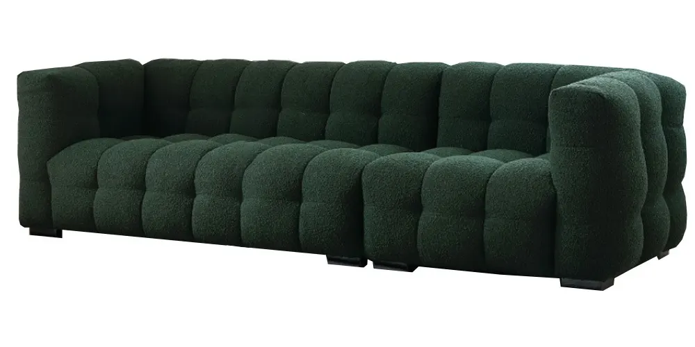 Nottisofa CTSF8885 Kelvin Square Box Pillow Shaped Designer Fabric Cushion Lounge Resting 1+2+3 Seater Sofa (Pre-order)