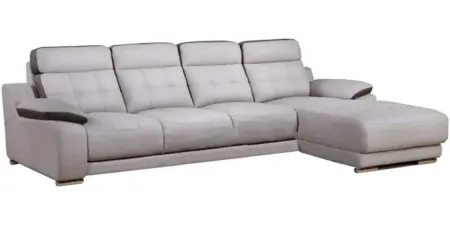 Nottisofa NTSF915 Modern Malaysian Style 4 Seater PU Leather L Shaped Sofa (Pre-Order)